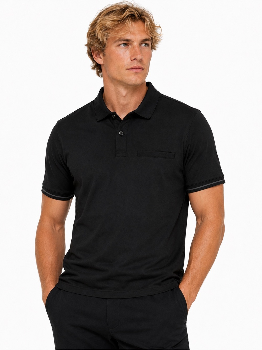 Hugo Boss Black Short-Sleeve Polo